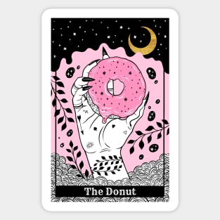 Tarot card the Donut Sticker